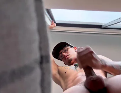 Kneel! Wait for Stepdaddy to Throw It in Your Face and Ejaculate with Him at the Same Time