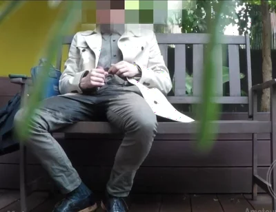 A Bench Encounter Turns Into a Public Piss Humiliation