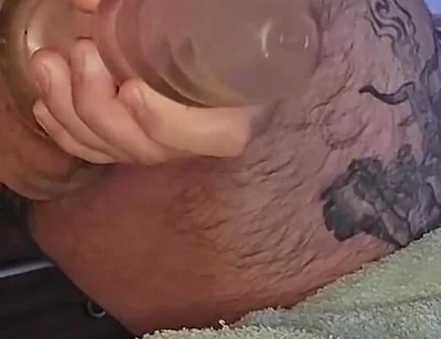 Gay Bear Tries New Toy