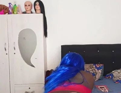 Twerking and and Cumming While Sitting on My Dildo