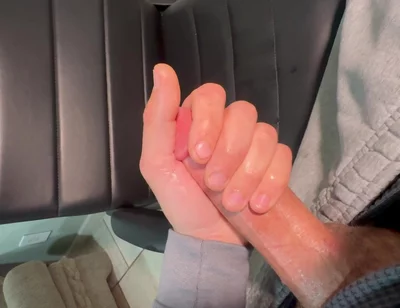 Powerful Cumshot After Edging and Moaning