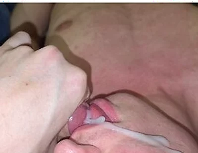 My Boy Eats My Load, Then Cums Himself