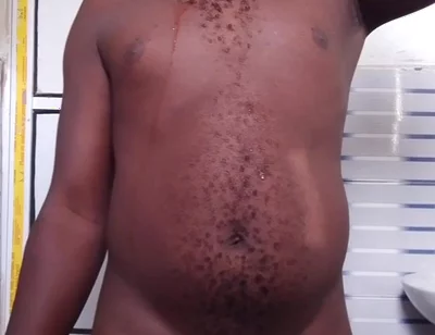 Masturbating in Bathroom