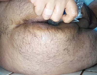 Amazing Cum and Anal Penetration Using Red Thong