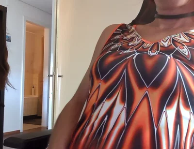 Sissy Jerking off and Eating Her Cum