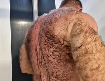 Hairy Jack Taking a Shower
