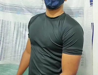 Of Young Indian Soldier