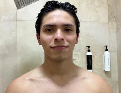 Flexing My Muscles in the Showers