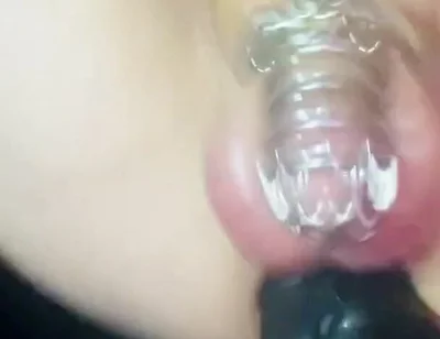 Chastity Doesn't Stop This Slut From Coming