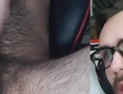 20 Centimeter Penis Pumping a Lot of Milk, with My Face!!