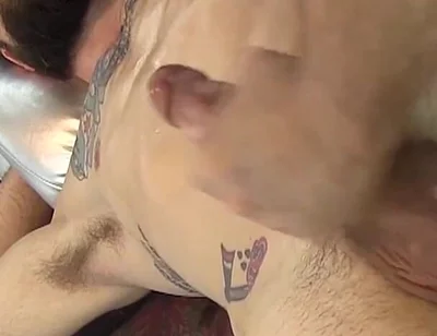 Horny Gay Leeroy Offer His Big Dick on POV Massage