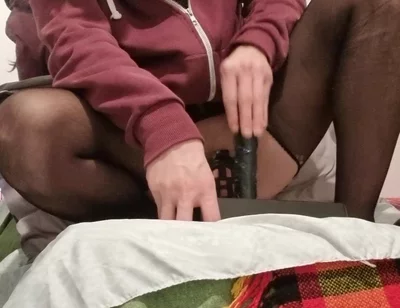 Femboy Stretches His Little Hole