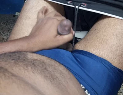 My Indian Big Black Cock Masterbation with Licking