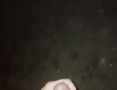 Waiting for Stepdad in the Dark. Cuming on the Street!