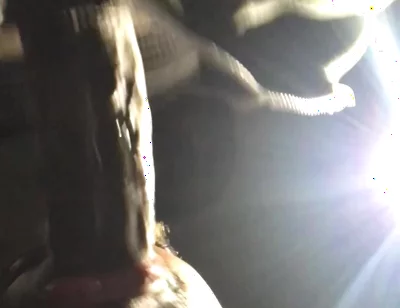 BBC Worship at Night: Risky Public Blowjob & Throat Fuck