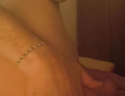 Grandpa Stimulates His Anus with His Fingers and His Special Prostate Dildo and It Makes Him Wet