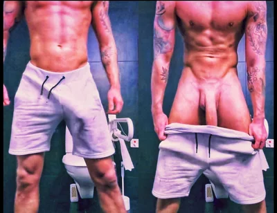 I Couldn't Hide My Huge Bulge at the Gym