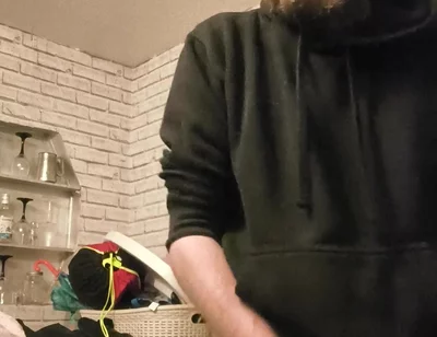 Wanking My Big Hard Dick and Smoking 2 Cigs