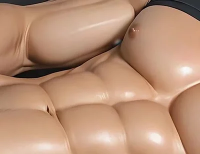 This Athletic Blonde Guy Jerking off in Lingerie Will Drive You Wild