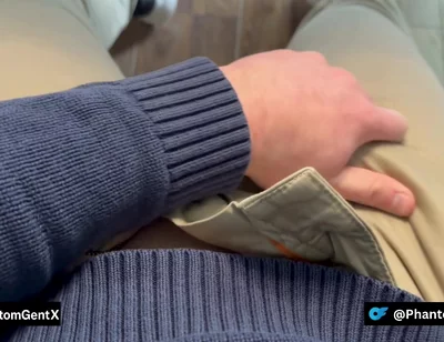 Muscular German Stepdaddy in Suit After Work - Horny Jerk off with Dirtytalk - Phantomgentx