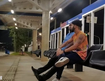 Cruising at the Bus Stop Driver and Passenger Video 1