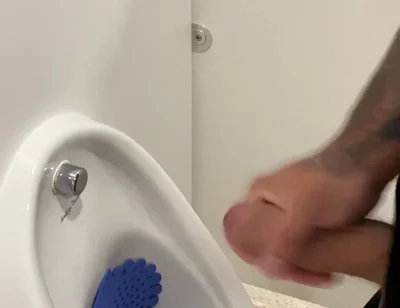 Bathroom Piss and Jerk