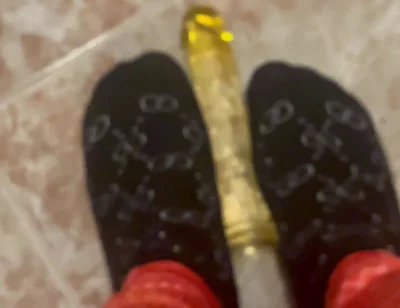 Young Man in Leggings Masturbates