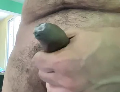 POV Long Cock Cumming Hard