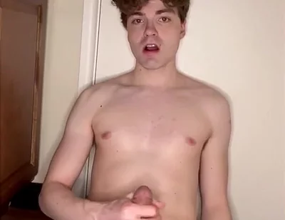 Huge Cum Shot of Beautiful Twink!