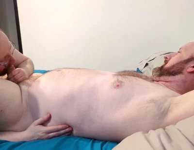 Stepdaddy Bear Fucked by Young White Bear