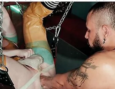 Thiago Boss Shoves His Arm Inside Sloppy Hole
