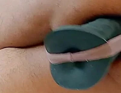 First Time I've Swallowed a Dildo This Size!