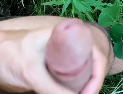 Solo in the Woods, Had to Cum