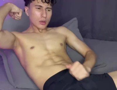Skinny Teen Groans Deep Inside Boxers