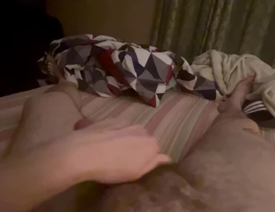 Playing with My Sloppy Wet Penis