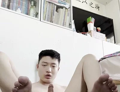 Legs up Self-fucking Desperate Boy