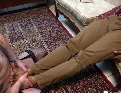 Creepy Foot Angel