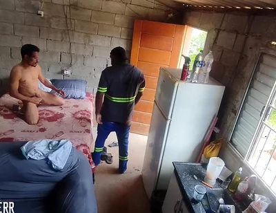 My Hardworking Neighbor Fucking My Ass Video 2