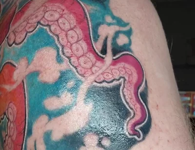 My Octopus Tattoo Is Finished! I Love It!