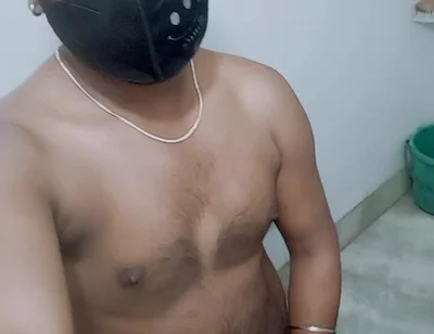 Masturbating