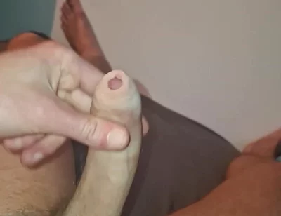 Solo Male Noface Twink X - Masturbating in the Evening