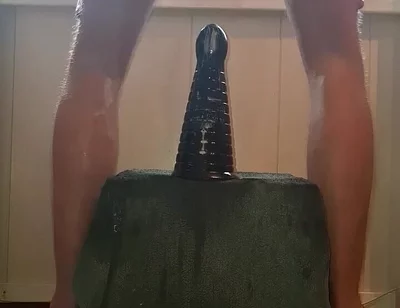 Solo Gay Male - Extreme Anal Destruction Huge Dildo's and Fisting