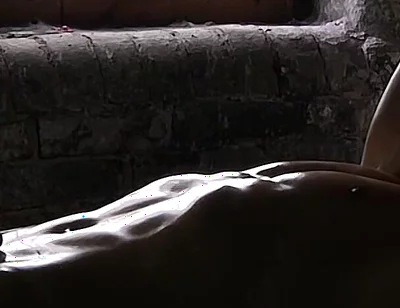 Jake tied down & jerked off!