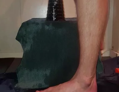Solo Gay Twink - Piramid Dildo Ride
