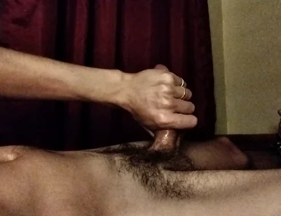 Stroking My Cock Until I Cum