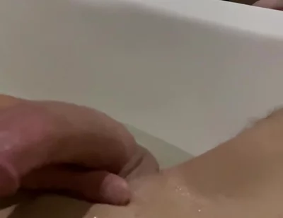 Rock Hard Cock Jerked off