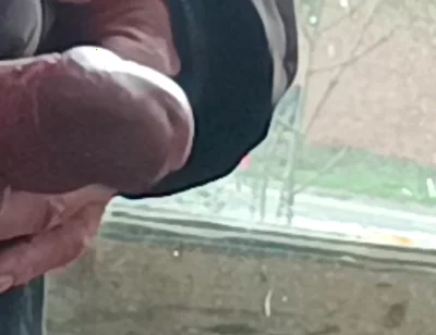Masturbating and Cumming by the Window at Friend's House - Rockardglans