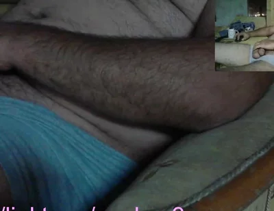 Masculine Bear Daddy Was Amazing on Live Broadcast
