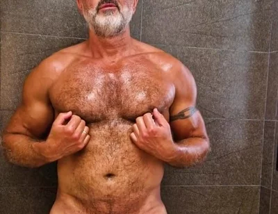 Bear in Shower