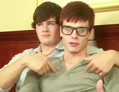 Twink Cock Riding Action With Anal Fun After Cock Sucking - Bryce Christiansen And Calvin Michaels